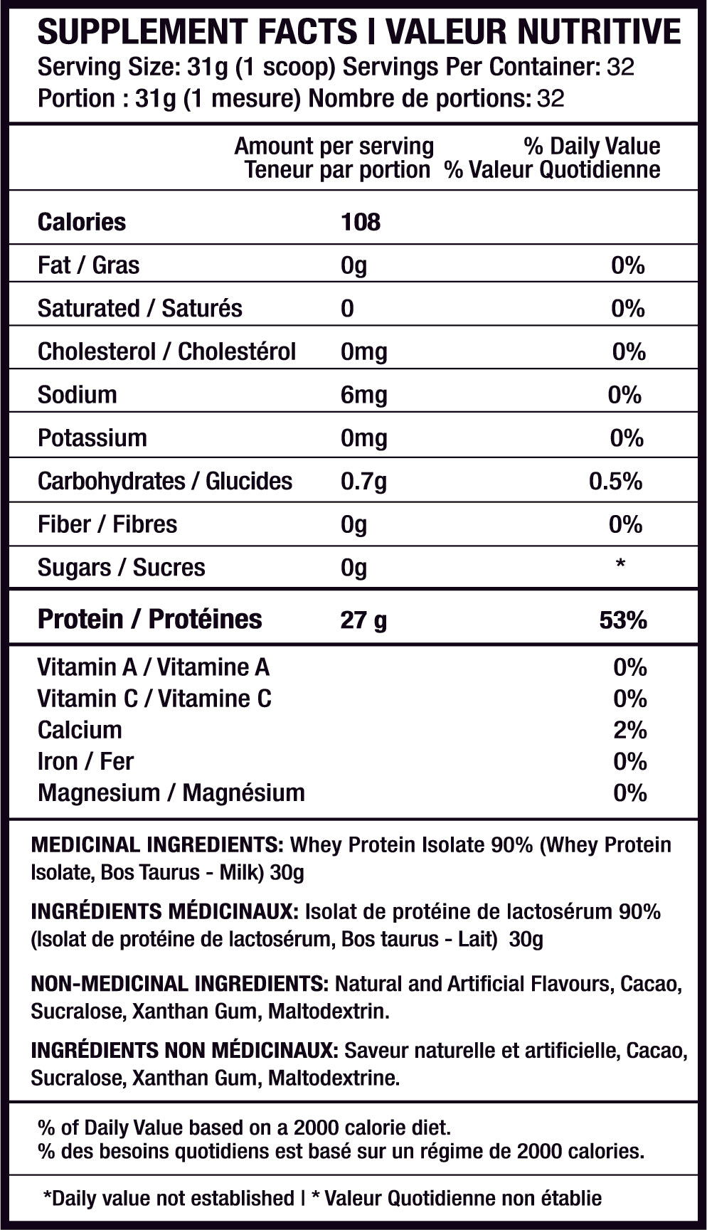 Protéine Isolate