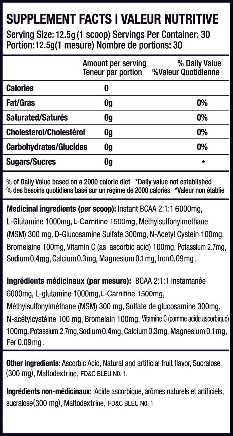Destiny - Formule de BCAA - Dioafitness