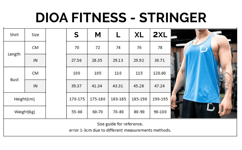 Dioa Fitness Apparel - Camisole pour Homme - Dioafitness