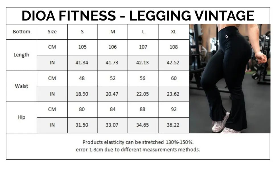 Dioa Fitness Apparel - Legging Vintage - Dioafitness