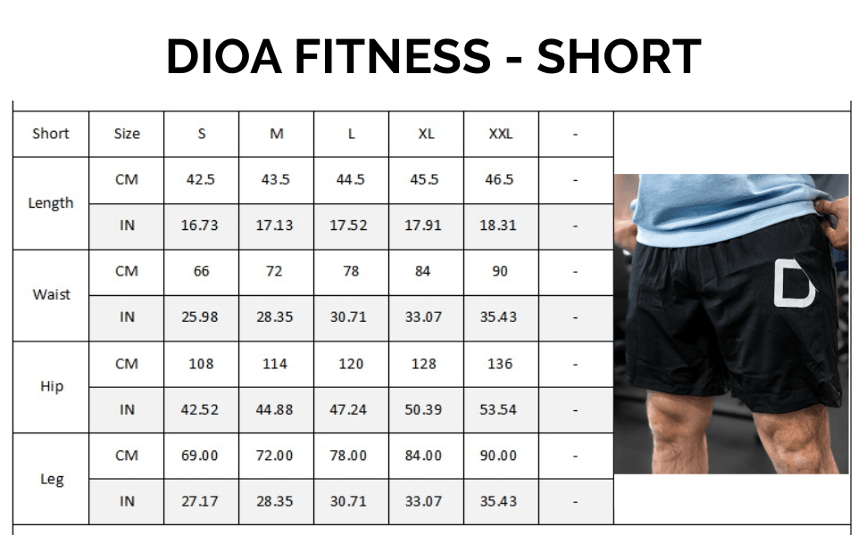 Dioa Fitness Apparel - Short - Dioafitness
