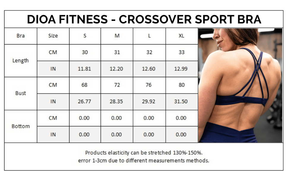 Dioa Fitness Apparel - Soutiens - Gorge Sport Croisé - Dioafitness