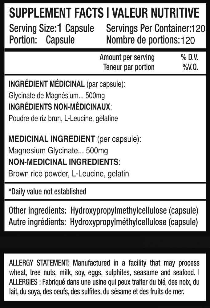 Magnesium Glycinate - Dioafitness