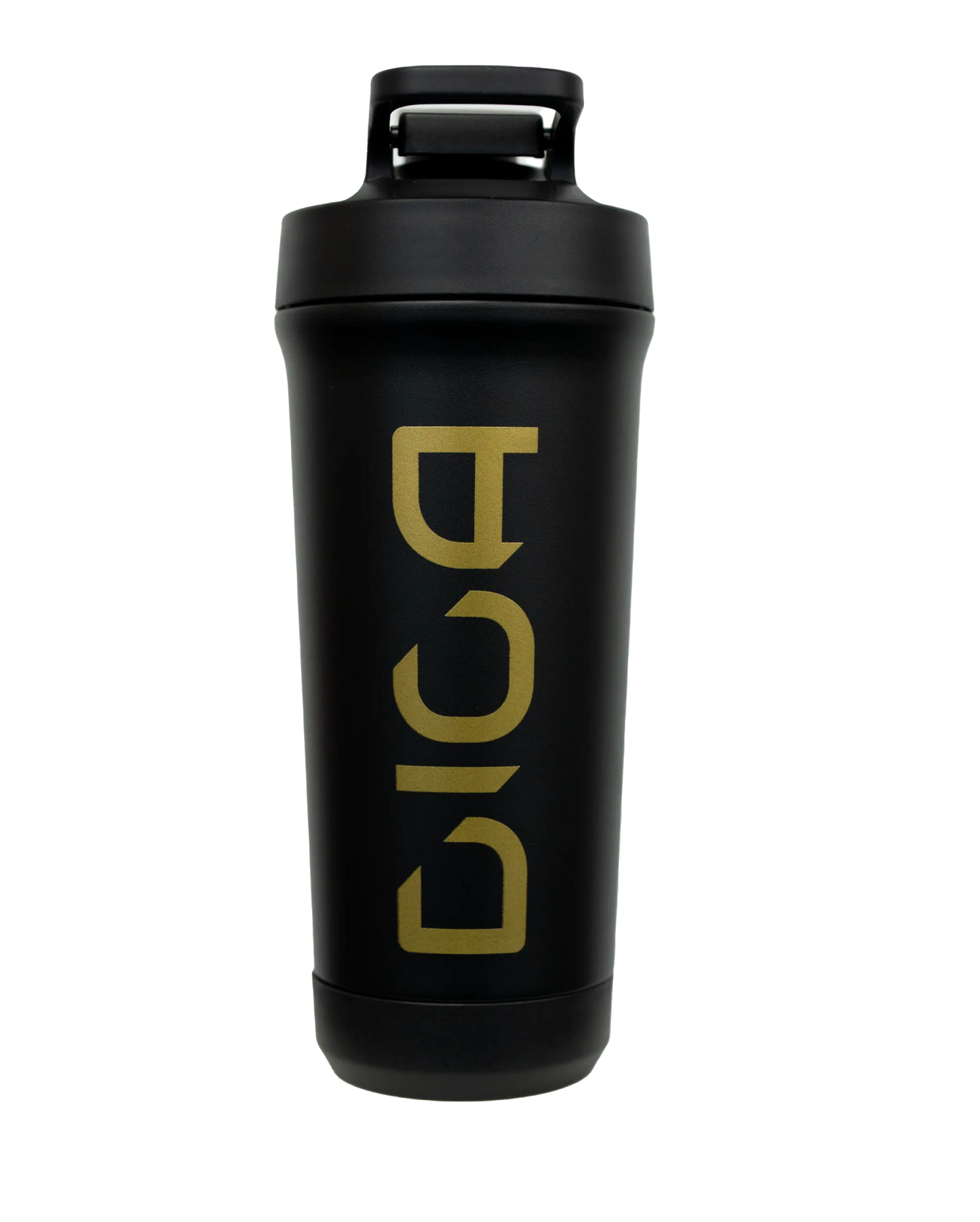 steel shaker bottle, Dioa fitness, black color - Dioafitness