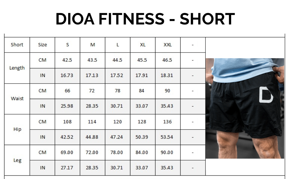 Dioa Fitness Apparel -  Short