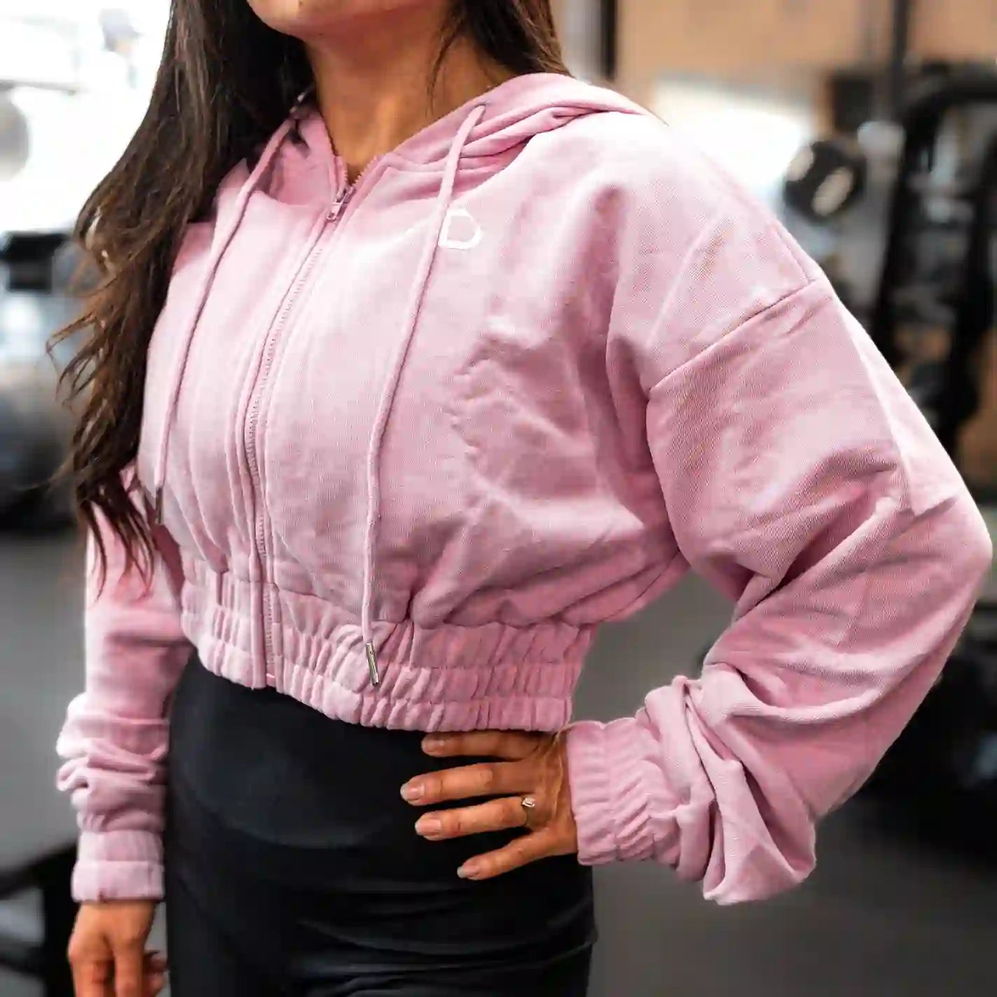 Dioa Fitness Apparel - Hoodie Crop top - Dioafitness