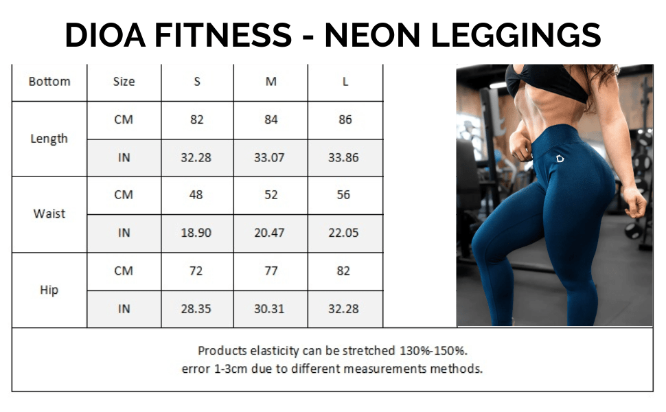 Dioa Fitness Apparel - Legging Neon - Dioafitness