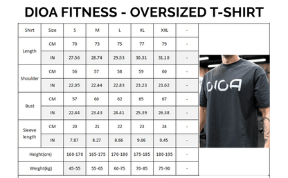 Dioa Fitness Apparel - Oversize T-shirt DIOA - Dioafitness