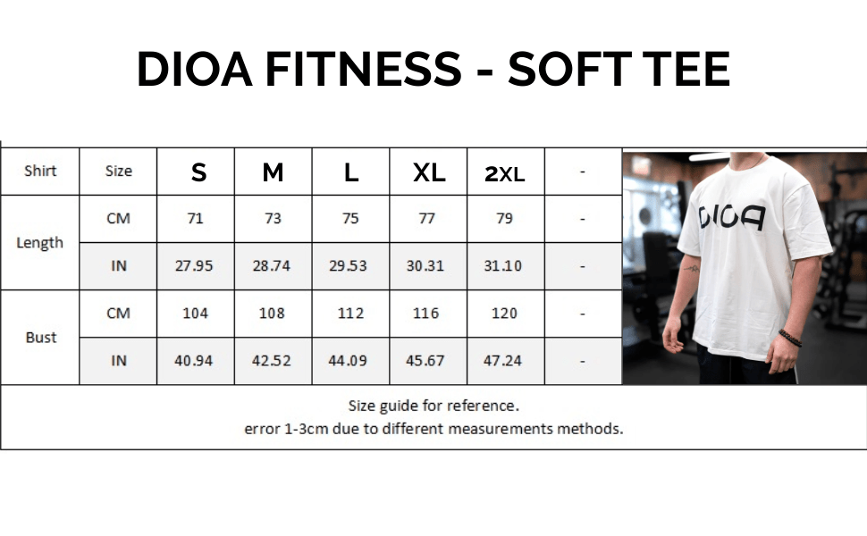 Dioa Fitness Apparel - Soft - Tee - Dioafitness