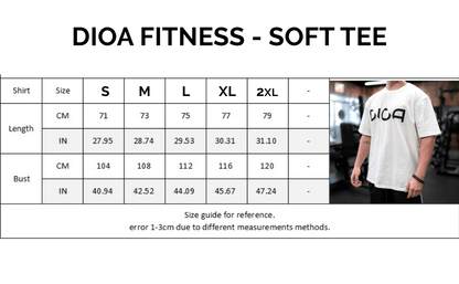 Dioa Fitness Apparel - Soft - Tee - Dioafitness