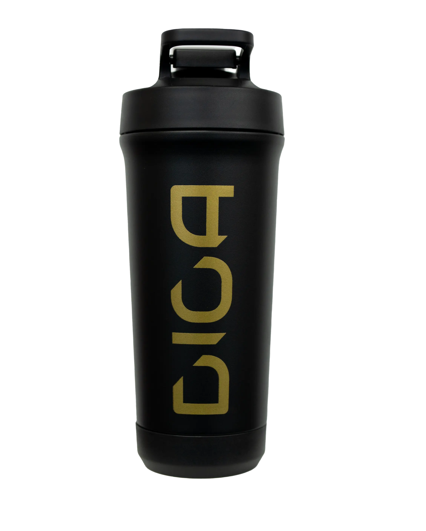 steel shaker bottle, Dioa fitness, black color - Dioafitness